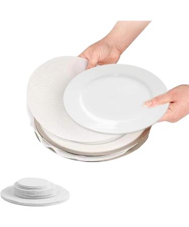 Pot and Pan Protector Felt Pan Protector Stacking Protection Heat Resistant Pots and Bowls Separating Pots and Pans Pot Divider Pads White - Buy Online on GoSupps.com