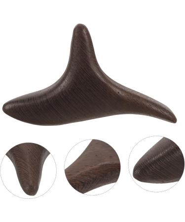 Healeved Triangular Massage Tool - Manual Foot Massager - Thai Massage Device - 2pcs Sandalwood | 13.5x8x2.2cm - Buy Online on GoSupps.com