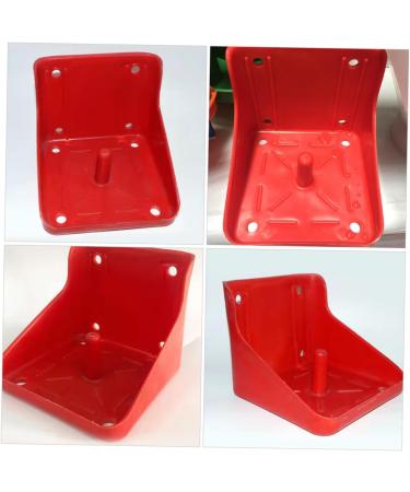 Kisangel Lick Brick Box Pallets Tray Mineral Salt Block Bowl Cow Salt Feeder Feed Pan Puppy Bowl Thicken - Buy Online on GoSupps.com