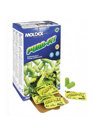 Moldex 6800 Pura-Fit Disposable Ear Plugs - Green MS92210 (3 Boxes)