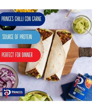 Princes Chilli Con Carne 392g - Delicious and Convenient Meal Option - Buy Online on GoSupps.com