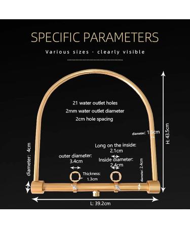 Water Circulation Rack Shampoo Basin Equipment Head Treatment Head Treatment Shampoo Bed Accessories Hair Salon for Barber Shop - Buy Online on GoSupps.com