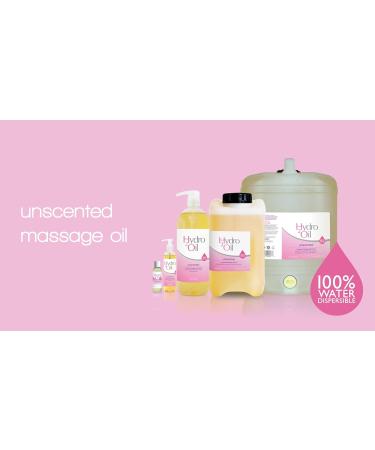 Hydro 2 Oil Unscented Massage Oil 33.8 fl oz - Water Dispersible Jojoba & Grapeseed Oil Vitamin E Enriched - Shop Internationally - Buy Online on GoSupps.com