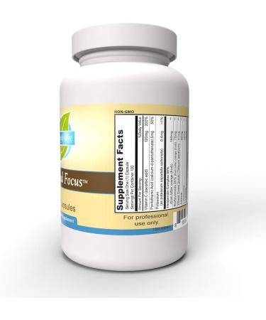 Priority One Vitamins Adrenal Focus 100 Capsules Adrenal Support - Buy Online on GoSupps.com