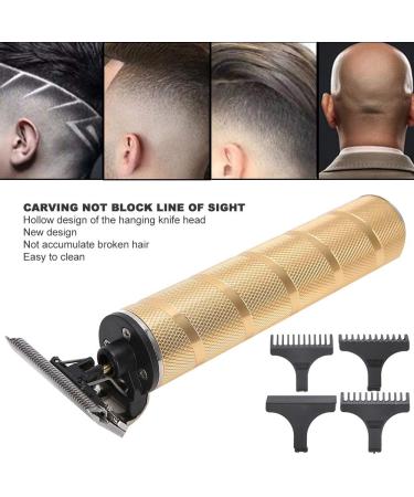 Professional Hair Clipper Cordless Electric T-Blade Trimmer Shaver with Copper Motor Fast Cutting Low Noise Ergonomic Design Suitable for Travel - Buy Online on GoSupps.com