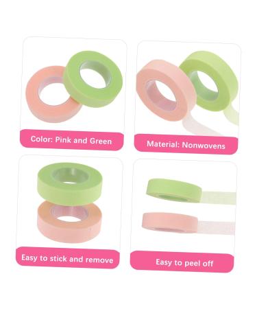 FRCOLOR 10 Rolls Grafting Eyelash Tape Clean Under Eye Patch Cosmetology Supplies Pink Duct Tape Eyes Natural Facial Lash Tools Janitorial Supplies Eyelid Face Non-woven Fabric Blindfold - Buy Online on GoSupps.com
