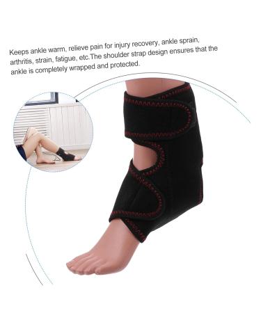 FRCOLOR 3 Pcs Electric Heating Ankle Protector - Ultimate Ankle Support Brace for Sprains & Injuries | Heated Ankle Support for Pain Relief - Buy Online on GoSupps.com
