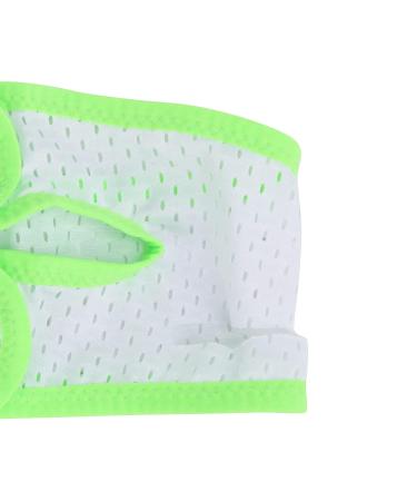 Breathable Anti-Snoring Chin Strap for Summer Sleep - Fluorescent Green Edging - Buy Online on GoSupps.com