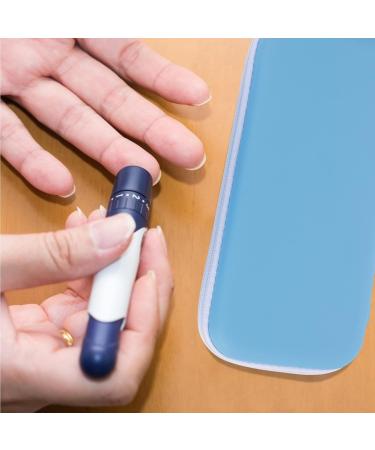 DOITOOL Insulin Cooler Bag - Portable Diabetic Travel Case - Blue Insulated Cooler - Buy Online on GoSupps.com