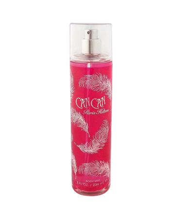 Paris Hilton Can Can Body Fragrance Mist 8 oz each - Pack of 2 4 Fl Oz (Pack of 2)