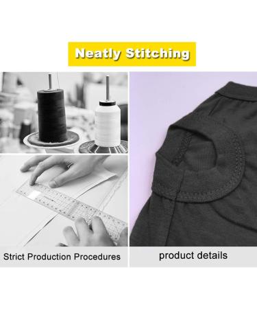 Chol&Vivi Dog Clothes T Shirt Vest Bundle - Extra Large Size Pink/Rose Red - 2 Pack Soft Blank Shirts for Small to Extra Large Dogs - Buy Online on GoSupps.com