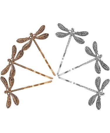 FRCOLOR 6 Pieces Vintage Dragonfly Hair Clips Dragonfly Hair Pins Dragonfly Hair Pins Side Clips Dragonfly Hair Clips For Women - Buy Online on GoSupps.com