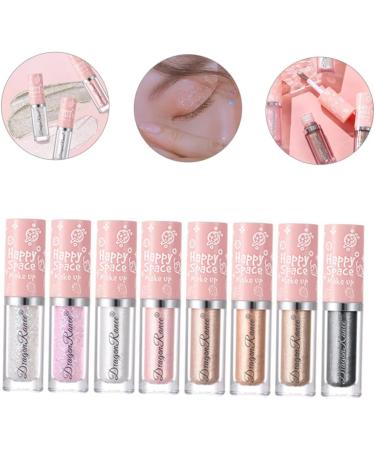 SKISUNO Makeup Accessories 8pcs Eye Shadow Lady Tools Beauty Tools Eye Glitter Makeup Eye Makeup Tools Cosmetics Miss Brighten - Buy Online on GoSupps.com