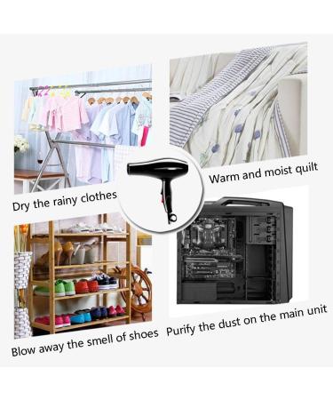 Hair Dryer Professional Ionic Hairdryer 3000W Salon Fast Blow Dryers 3 Heat 2 Speed Settings Low Noise AC Motor with Hair Nozzle Powerful Quick Drying for Home and Salon Men and Women Small Gift - Buy Online on GoSupps.com