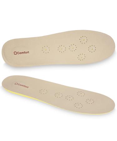 Linkidea Shock Absorbing Insoles Inserts Insoles Adult Orthotic Plantar Fasciitis & Heel Pain Arch Support Inserts Shoes Comaptible with New Balance 990 Columbia (US Men 9.5-10/Women 11-11.5)