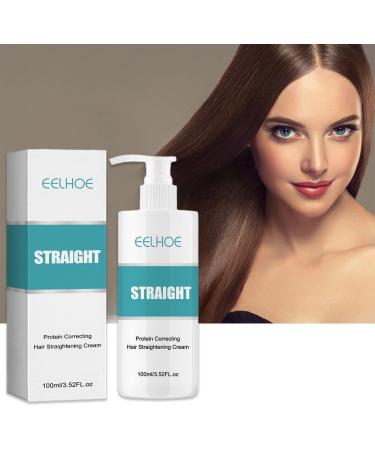 Keratin Hair Straightening Cream Replenish Nutrition Faster Smoothing Curly Improve Hair Correction Cream Damaged Care Protein - Buy Online on GoSupps.com