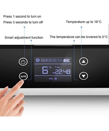 Insulin Cooler Portable Medicine Refrigerator Mini Medication Fridge Home Travel Car Refrigeration 2-8 236x120x80mm Single Battery Sensational421 - Buy Online on GoSupps.com