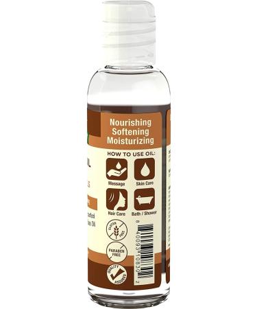 Nature's Truth Coconut Oil Liquid 4 oz | Unscented Paraben-Free Skin Oil - Buy Online for International Shipping - Buy Online on GoSupps.com