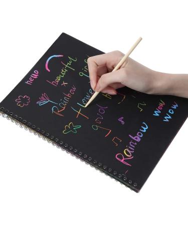 100 Pack SATINIOR Heavy Duty Wood Stylus Tools for Scratch Art - Wooden Scratch Art Sticks - Buy Online on GoSupps.com