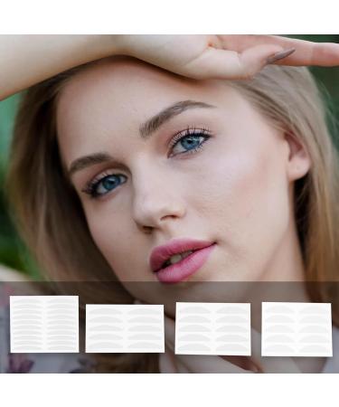 NICENEEDED 35 Sheets Natural Invisible Single Side Eyelid Tape Stickers Fiber Instant Non-Surgical Eyelid Lift Strip Monolid Droopy Eyelid Lifter for Women and Girls - Buy Online on GoSupps.com