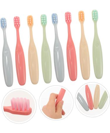 Magiclulu 8-Piece Soft Children's Training Toothbrush Set - Creative Infant Toothbrushes for Healthy Smiles - Buy Online on GoSupps.com