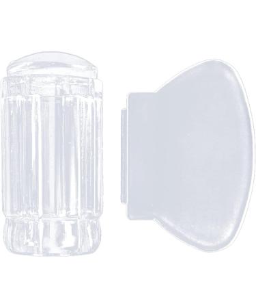 Nail Art Stickers for Women | Party Decorations Removable Nail Stamps & Manicure Tools - Translucent White - Buy Online on GoSupps.com