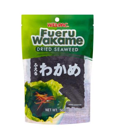 Wel-Pac - Fueru Wakame (Dried Seaweed) Net Wt. 2 Oz. 2 Ounce (Pack of 1)