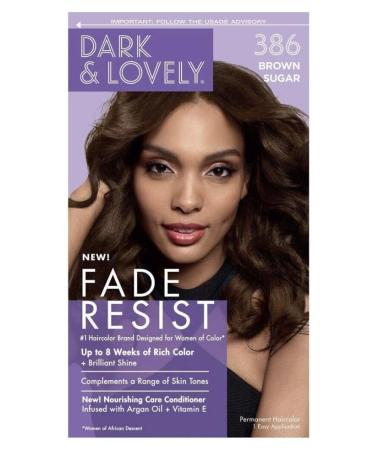 MDark and Lovely | Fade Resist Hair Colour Colour: 386 Brown Sugar MURPHY'S HAIR AND BEAUTY