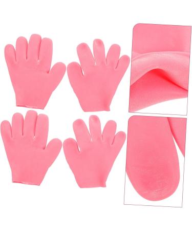 Healeved 2 Pairs Moisturizing Gloves Lotion Mittens Hand Moisturizing Glove Gloves for Sleeping Sleep Gloves for Dry Hand Silicone Gloves Pink Silica Gel Miss Dry Hands Full Foot Cover - Buy Online on GoSupps.com