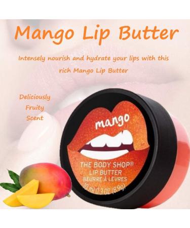 The Body Shop Lip Balm Mango Lip Butter- Shea Butter - 10ml Fruity Scent - Buy Online on GoSupps.com