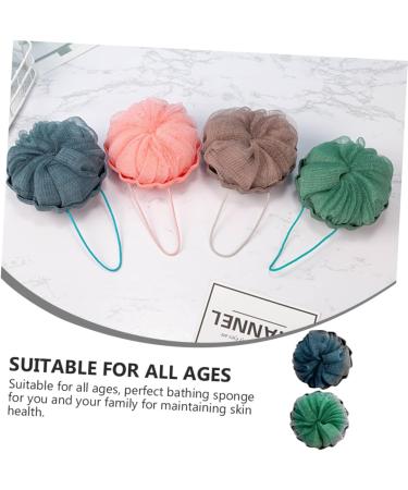 2pcs Pumpkin Bath Balls | Cartoon Shower Sponge & Body Cleaner | Loofah Bath Scrubber for Relaxing Baths - Buy Online on GoSupps.com