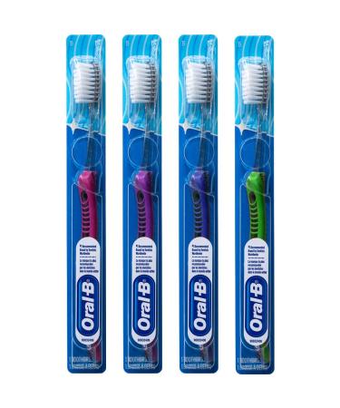 Oral-b Indicator Sensitive Toothbrush 35 Extra Soft (Colors Vary) - Pack of 4