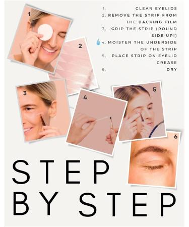 BOT discrete & breathable eyelid lifting tape (144xS) - eyelid strips for radiant eyes - adhesive eyelid tape with mechanical effect lifting tape for eyelids instead of surgery eyelid lifter strips 144x S - Buy Online on GoSupps.com