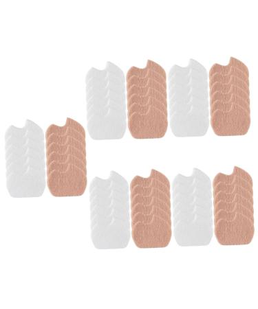 NOLITOY 30 Pairs Forefoot Pad Girl Heels Shoe Pads for Heels Metatarsal Foot Pads Shoe Inserts for Heels Reusable Pad Forefoot Girls Heels Wool Felt Women's Lace Protector