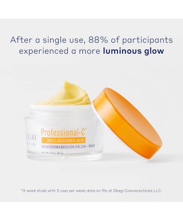Obagi Professional-C Microdermabrasion Polish + Mask - Exfoliating Vitamin C Face Mask for Healthy Skin - 2.8 oz - International Shipping Available - Buy Online on GoSupps.com