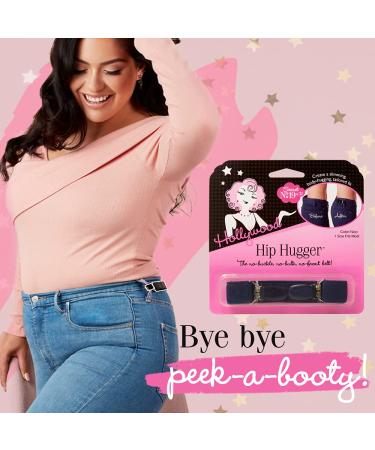 Hollywood Fashion Secrets Hip Hugger - Figure Slimming Elastic Band Belt Alternative in Navy - Buy Online on GoSupps.com