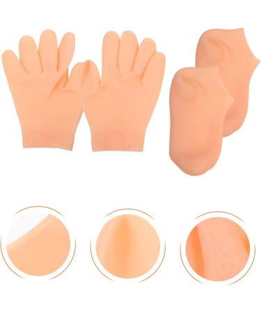 Mikinona Moisturising Socks 1 Set Sun Protection Skin Lotion Miss Waterproof Socks whitening moisturizing Gloves Elasticity Anti-Crack Care Water Proof Overnight moisturizing Gloves - Buy Online on GoSupps.com