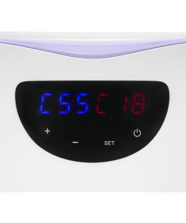 Machine de bain de paraffine pour les mains et les pieds - Machine de bain la paraffine - Pour les mains et les pieds - Machine de bain de paraffine - Hydrate la peau - Verseuse de cire (violet) Lilas - Buy Online on GoSupps.com