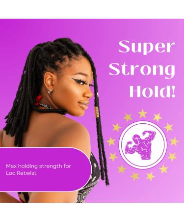Vanity Locs Strawberry Loc Gel - Extra Hold for Retwist | Fresh Locs Styling Gel - Buy Online on GoSupps.com