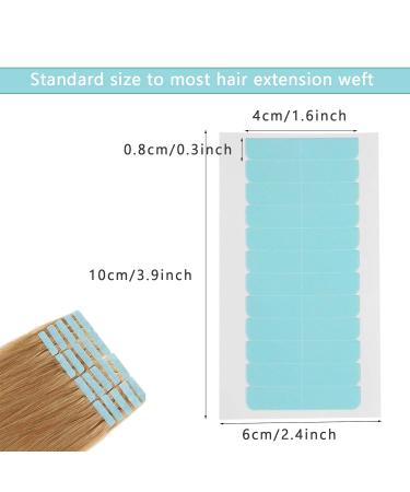 High Adhesive 96-Piece Hair Tape for Extensions - Durable Replacement Tapes 4x0.8cm - Buy Online on GoSupps.com