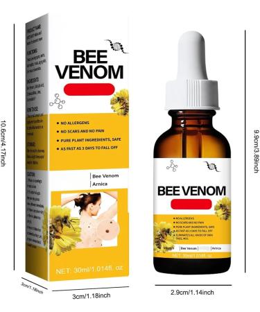 2pc Bee VenomTag Remover 30ml Bee Venom Soothing Essence Bee Venom for All Skin Types Cream - Buy Online on GoSupps.com