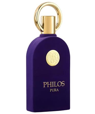 Maison Alhambra Philos Pura for Men - 3.4 oz EDP Spray Fresh 3.4 Fl Oz (Pack of 1)
