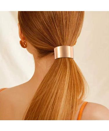 4PCS Elastic Hair Ties & Cuffs - Perfect Ponytail Holders for Girls & Women | Durable Stylish & Versatile - Buy Online on GoSupps.com