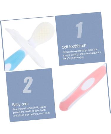 Healvian Toothbrush Tool Set for Baby Dental Care | Silicone Cleaning Brush & Accessories | Pink Tooth Cleaning Tools for Children - Buy Online on GoSupps.com
