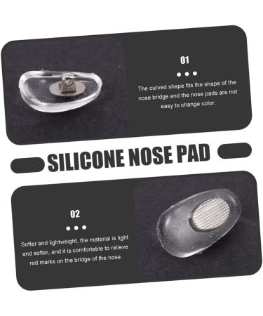 Buy Healeved Nose Pads for Glasses - 75 Pairs High-Quality Air Chamber Cushions Supports and Brackets | A3 Sunglasses Copper Seeds | International Shipping Available - Buy Online on GoSupps.com