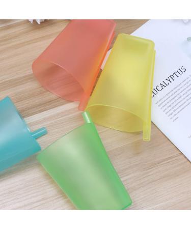 Healifty 4pcs Toddler Sippy Cups with Straws - BPA-Free Plastic Tumblers for Kids - Random Color - Buy Online on GoSupps.com