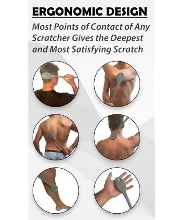 Ultimate Back Scratcher Scalp Massager and Exfoliator - Large Scratch Surface for Deep Soothing Relief - Buy Online on GoSupps.com
