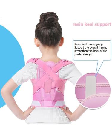 ZJchao Kids Posture Corrector Brace - Back Shoulder Lumbar Waist Support Belt for Bone Injury Correction - Straighten Upper Back, Prevent Slouching and Humpback - Size Small - Buy Online on GoSupps.com
