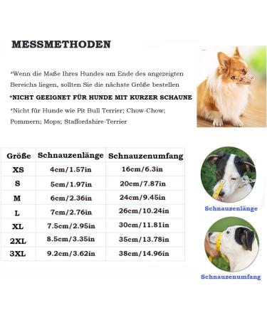 Adjustable Dog Muzzle for Small & Medium Dogs - Prevent Biting Chewing & Barking - Breathable Safety 2XL - Buy Online on GoSupps.com