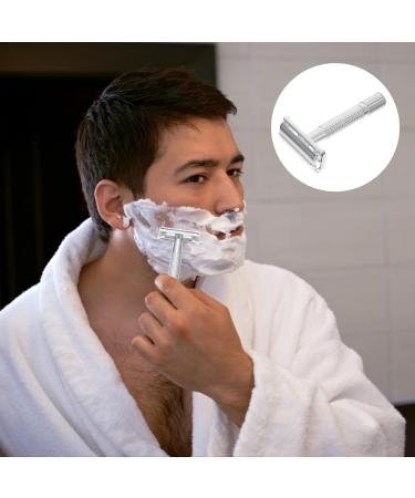 Lurrose Men's Manual Shaving Razor Set - Stainless Steel Hair Removal Device for a Smooth Shave - International Shipping Available - Buy Online on GoSupps.com